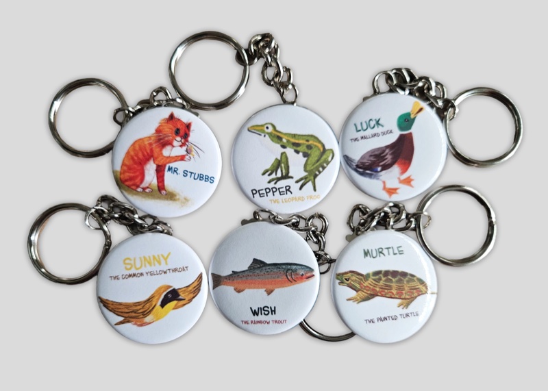 Mystery Keychain - alternate view