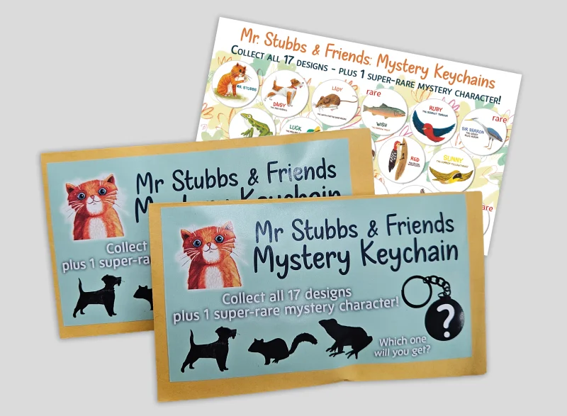 2 Mystery Keychains Bundle